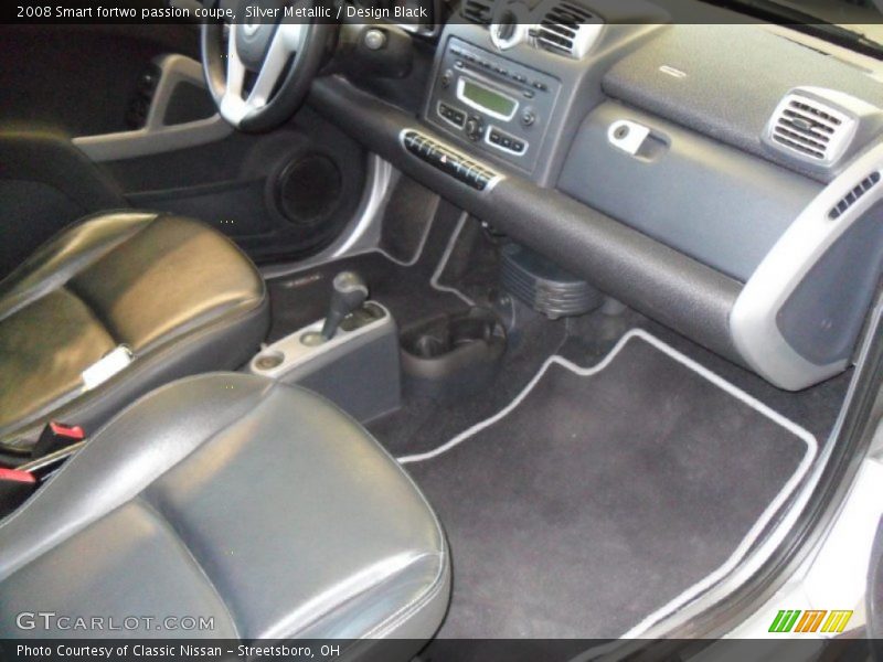 Silver Metallic / Design Black 2008 Smart fortwo passion coupe