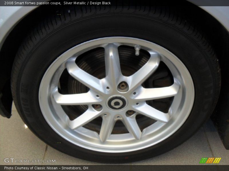 Silver Metallic / Design Black 2008 Smart fortwo passion coupe