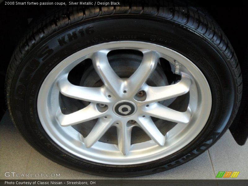 Silver Metallic / Design Black 2008 Smart fortwo passion coupe