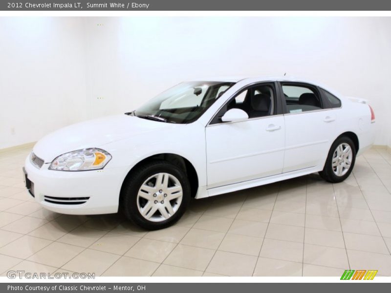 Summit White / Ebony 2012 Chevrolet Impala LT