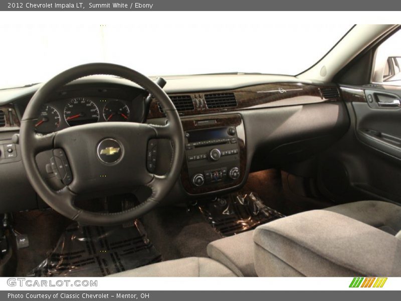 Summit White / Ebony 2012 Chevrolet Impala LT