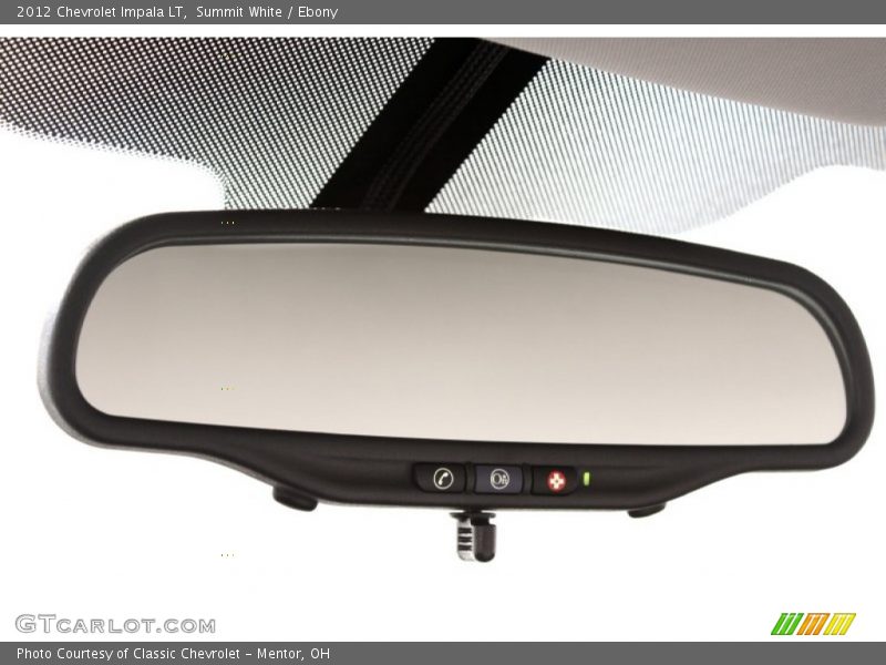 Summit White / Ebony 2012 Chevrolet Impala LT