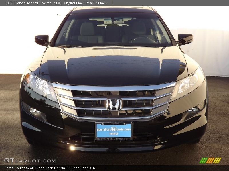Crystal Black Pearl / Black 2012 Honda Accord Crosstour EX