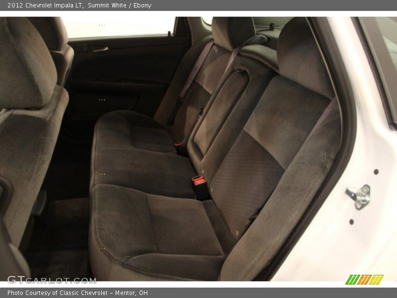 Summit White / Ebony 2012 Chevrolet Impala LT