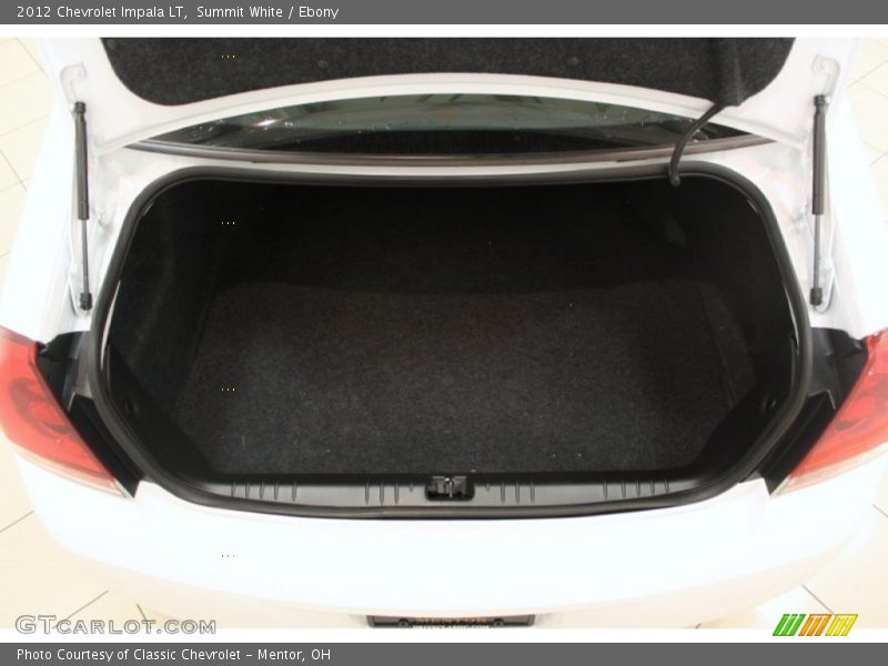 Summit White / Ebony 2012 Chevrolet Impala LT