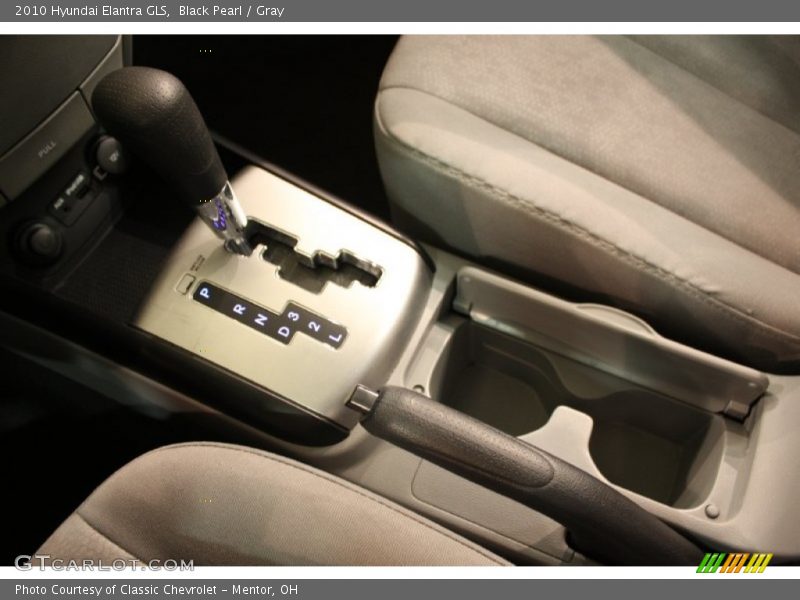 Black Pearl / Gray 2010 Hyundai Elantra GLS