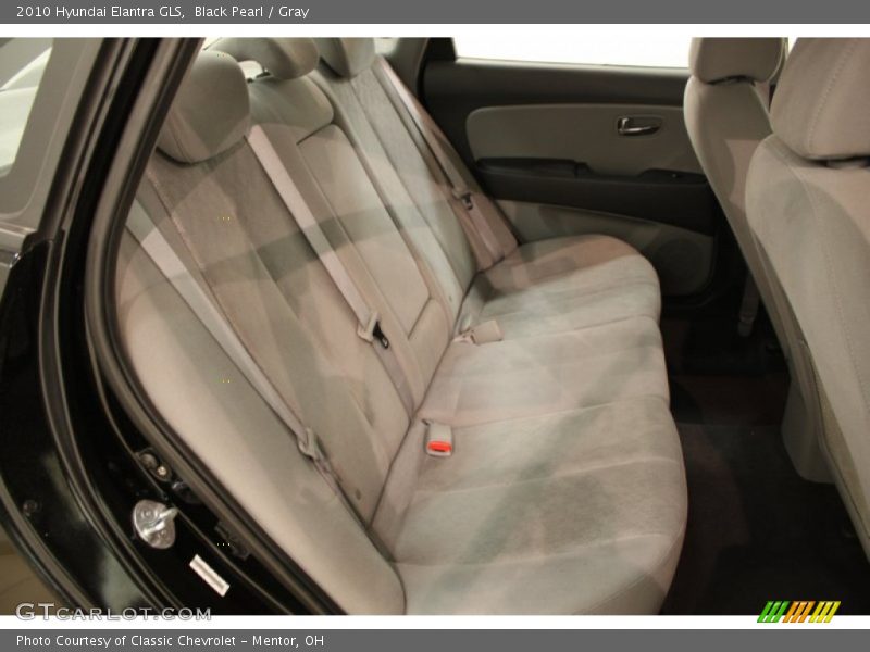 Black Pearl / Gray 2010 Hyundai Elantra GLS