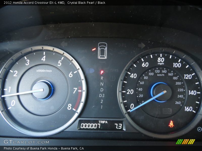  2012 Accord Crosstour EX-L 4WD Crosstour EX-L 4WD Gauges
