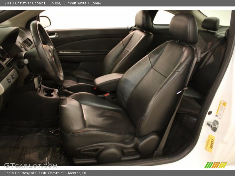 Summit White / Ebony 2010 Chevrolet Cobalt LT Coupe