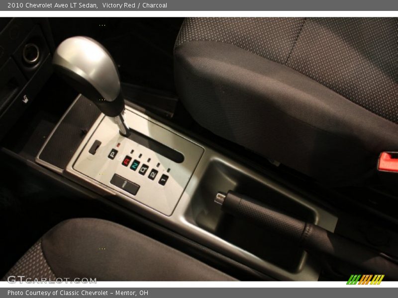 Victory Red / Charcoal 2010 Chevrolet Aveo LT Sedan