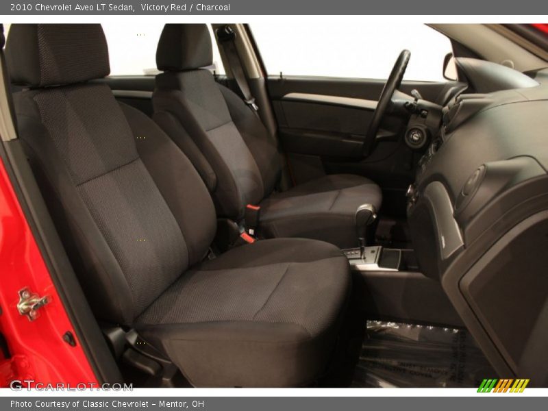 Victory Red / Charcoal 2010 Chevrolet Aveo LT Sedan