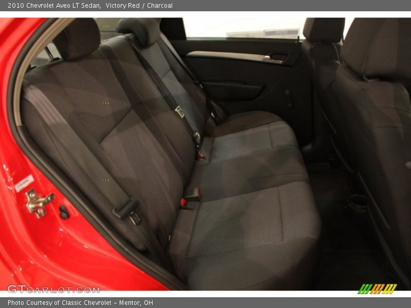 Victory Red / Charcoal 2010 Chevrolet Aveo LT Sedan