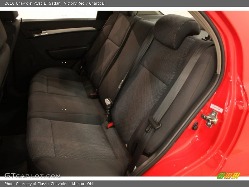 Victory Red / Charcoal 2010 Chevrolet Aveo LT Sedan
