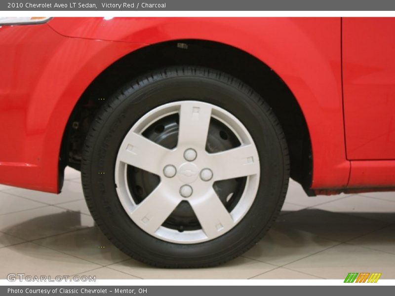 Victory Red / Charcoal 2010 Chevrolet Aveo LT Sedan