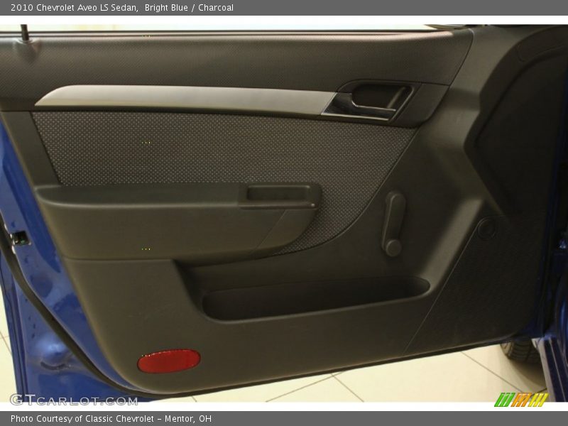 Bright Blue / Charcoal 2010 Chevrolet Aveo LS Sedan