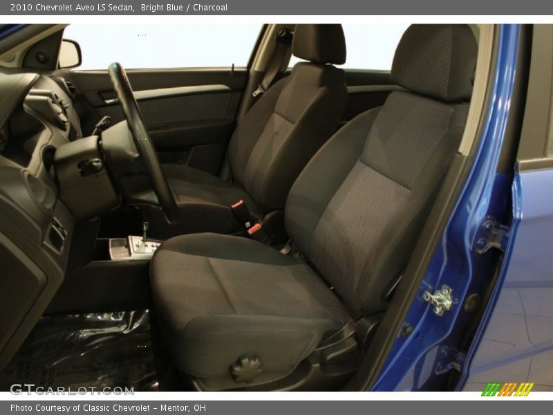 Bright Blue / Charcoal 2010 Chevrolet Aveo LS Sedan