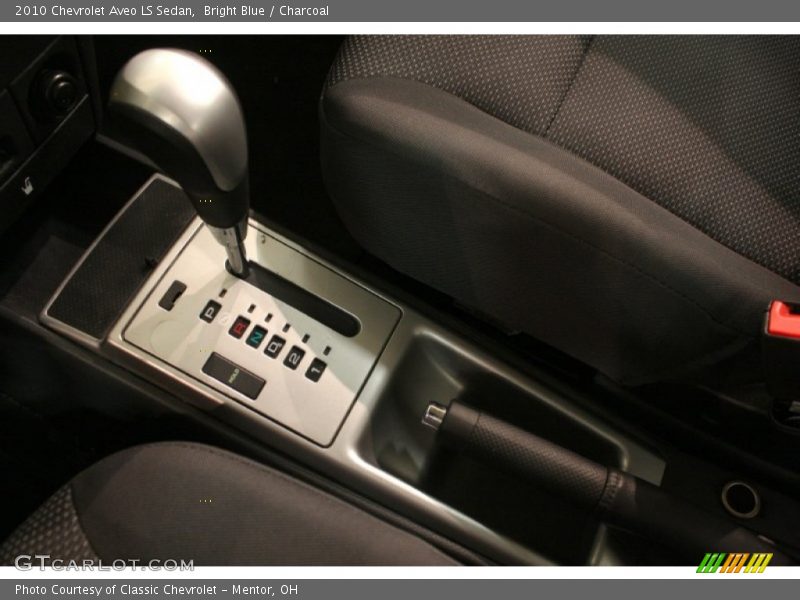 Bright Blue / Charcoal 2010 Chevrolet Aveo LS Sedan