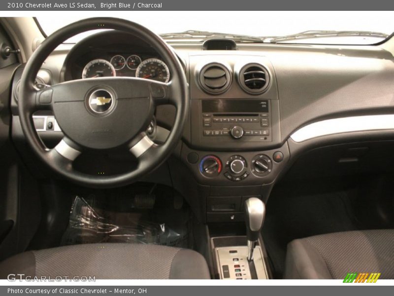 Bright Blue / Charcoal 2010 Chevrolet Aveo LS Sedan