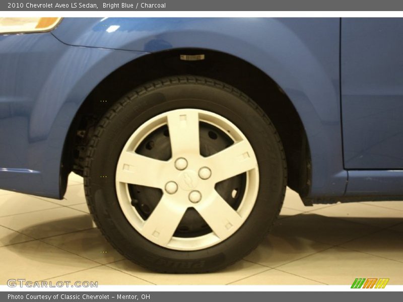 Bright Blue / Charcoal 2010 Chevrolet Aveo LS Sedan
