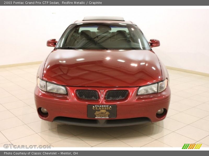 Redfire Metallic / Graphite 2003 Pontiac Grand Prix GTP Sedan