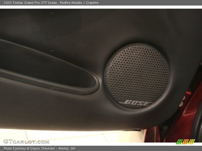 Redfire Metallic / Graphite 2003 Pontiac Grand Prix GTP Sedan