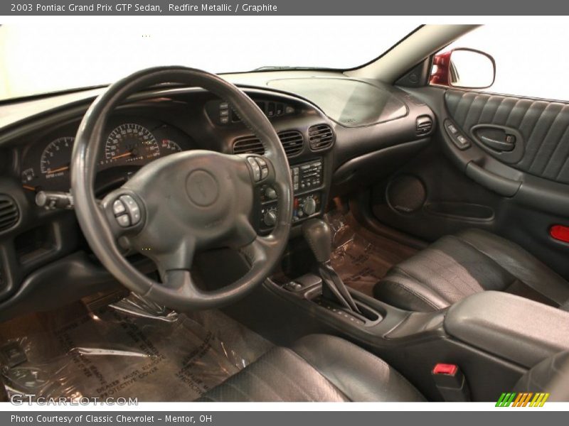 Dashboard of 2003 Grand Prix GTP Sedan