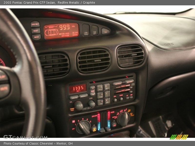 Redfire Metallic / Graphite 2003 Pontiac Grand Prix GTP Sedan