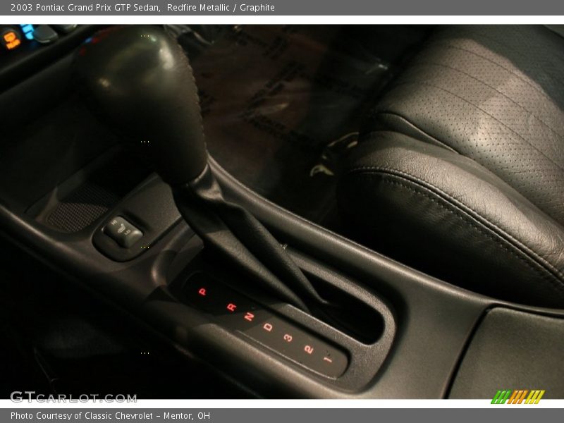 Redfire Metallic / Graphite 2003 Pontiac Grand Prix GTP Sedan