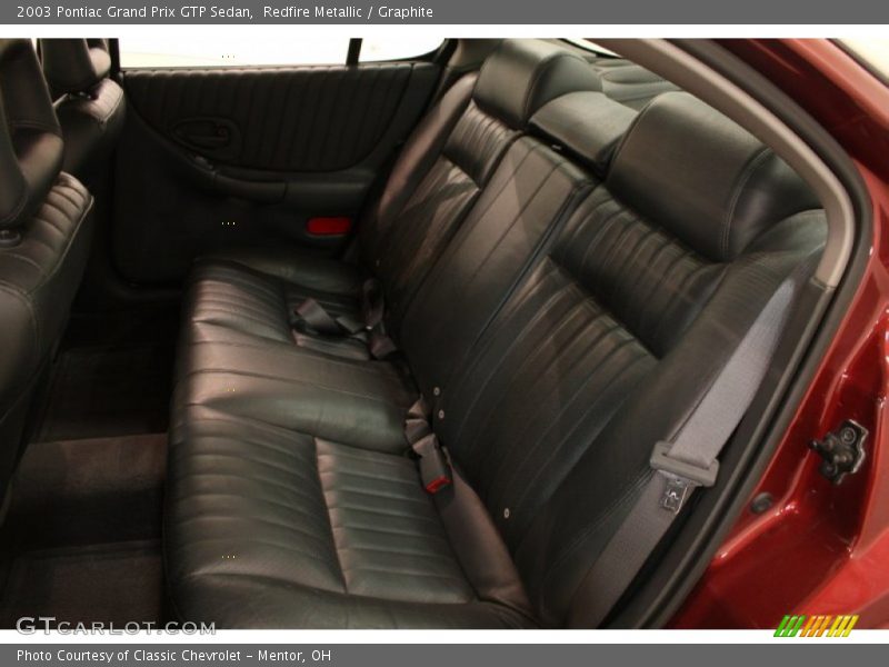 Rear Seat of 2003 Grand Prix GTP Sedan