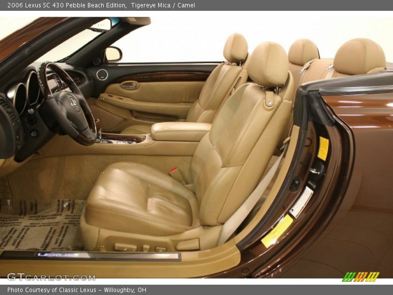  2006 SC 430 Pebble Beach Edition Camel Interior