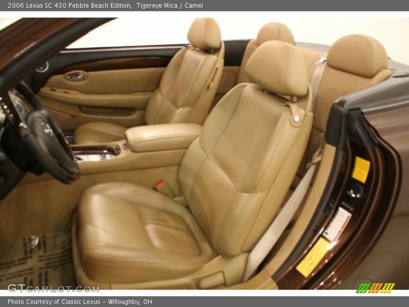  2006 SC 430 Pebble Beach Edition Camel Interior