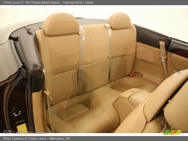 Rear Seat of 2006 SC 430 Pebble Beach Edition