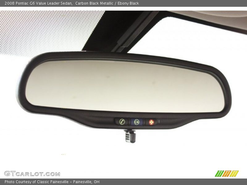 Carbon Black Metallic / Ebony Black 2008 Pontiac G6 Value Leader Sedan