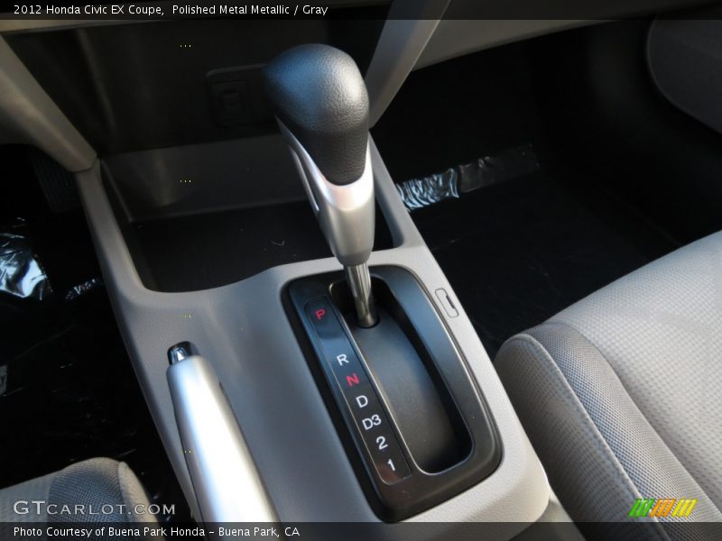 Polished Metal Metallic / Gray 2012 Honda Civic EX Coupe
