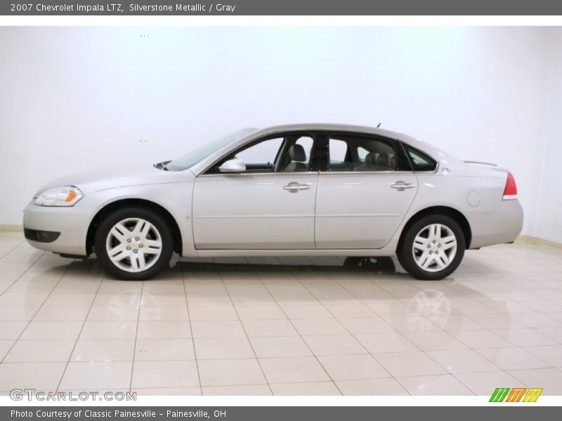 Silverstone Metallic / Gray 2007 Chevrolet Impala LTZ