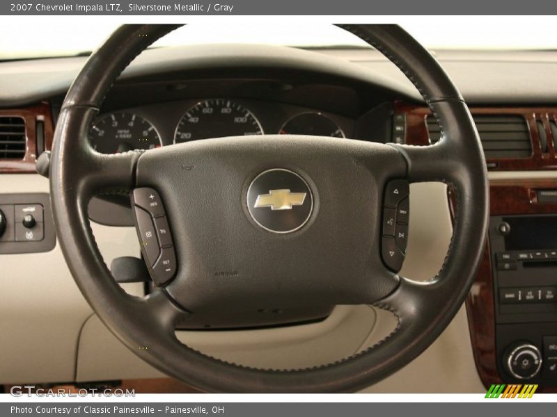 Silverstone Metallic / Gray 2007 Chevrolet Impala LTZ