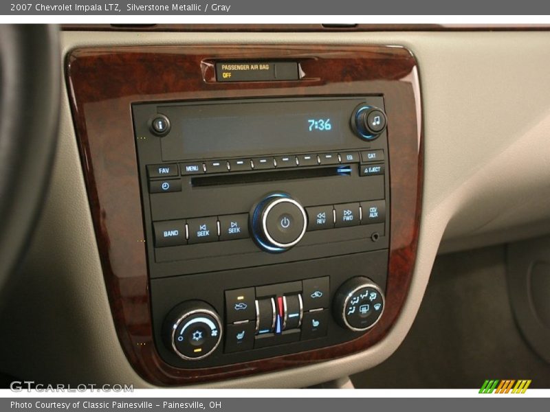 Silverstone Metallic / Gray 2007 Chevrolet Impala LTZ
