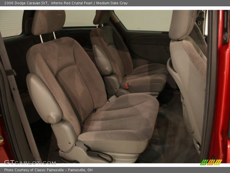 Inferno Red Crystal Pearl / Medium Slate Gray 2006 Dodge Caravan SXT