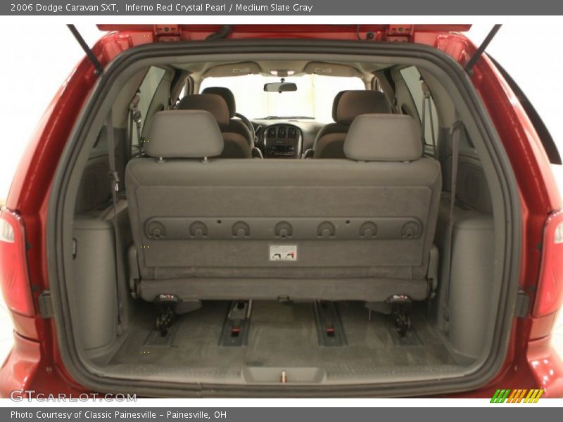 Inferno Red Crystal Pearl / Medium Slate Gray 2006 Dodge Caravan SXT