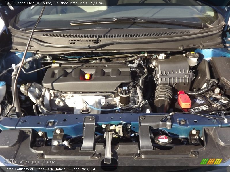 Polished Metal Metallic / Gray 2012 Honda Civic LX Coupe