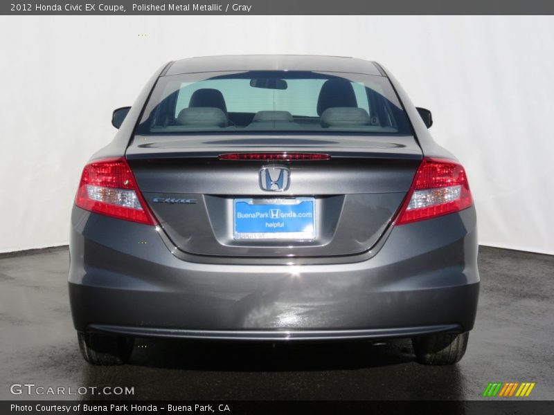 Polished Metal Metallic / Gray 2012 Honda Civic EX Coupe