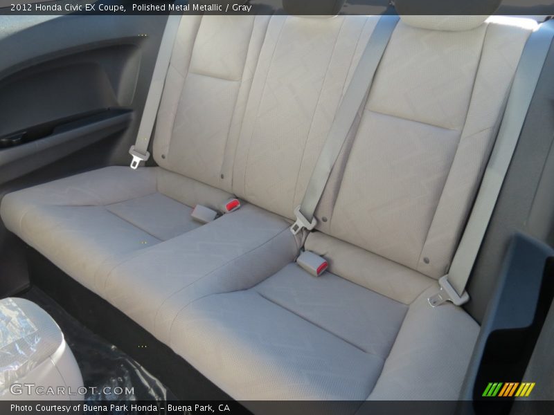 Polished Metal Metallic / Gray 2012 Honda Civic EX Coupe