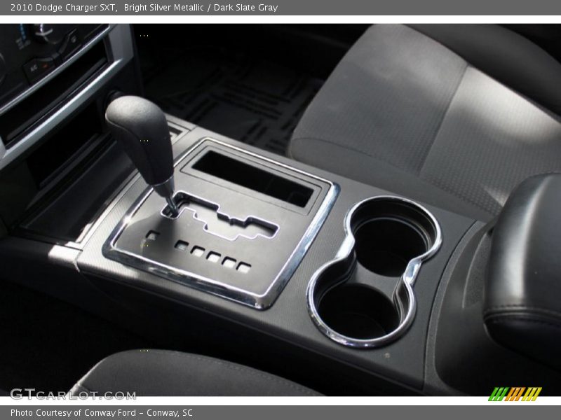Bright Silver Metallic / Dark Slate Gray 2010 Dodge Charger SXT