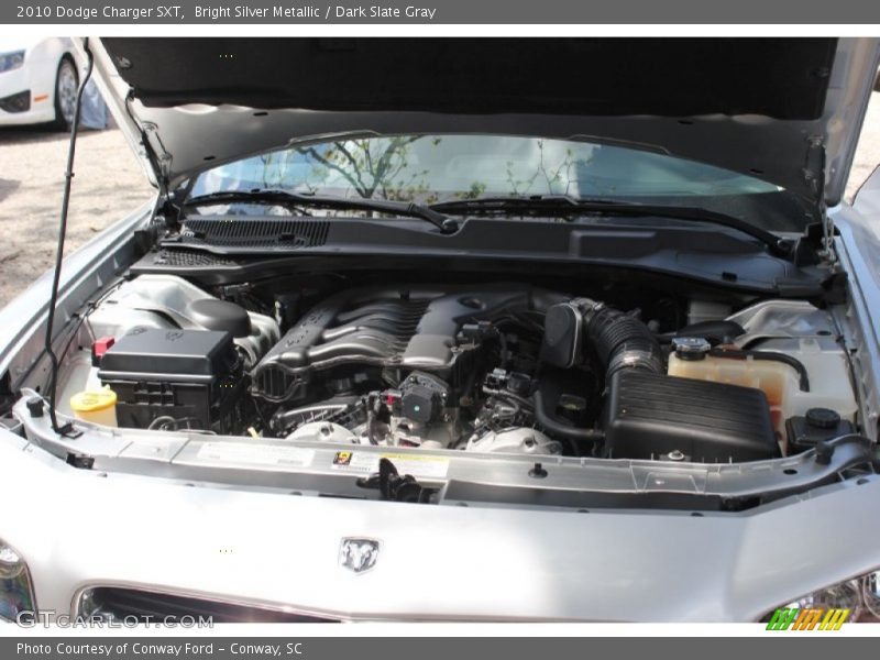 Bright Silver Metallic / Dark Slate Gray 2010 Dodge Charger SXT