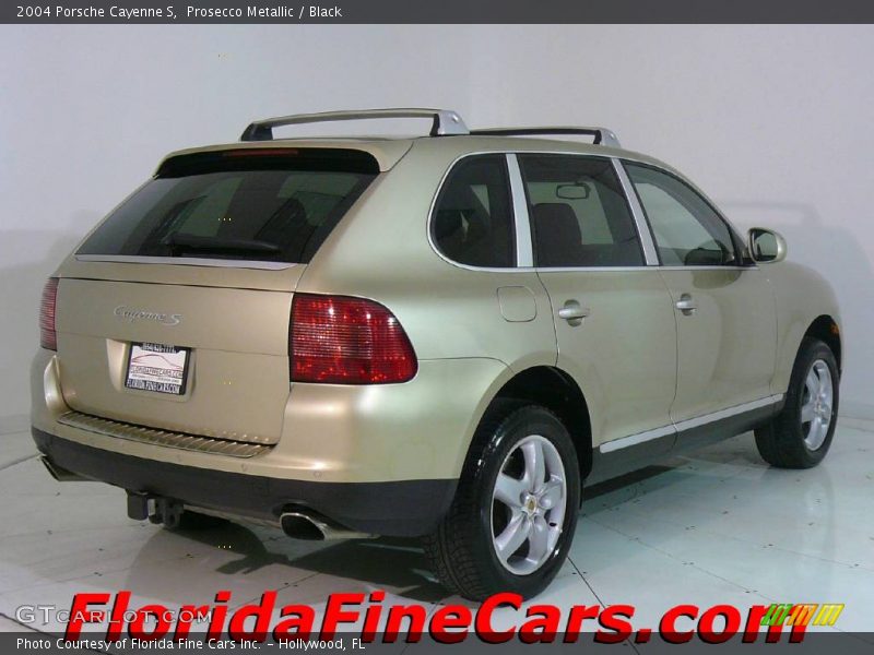 Prosecco Metallic / Black 2004 Porsche Cayenne S