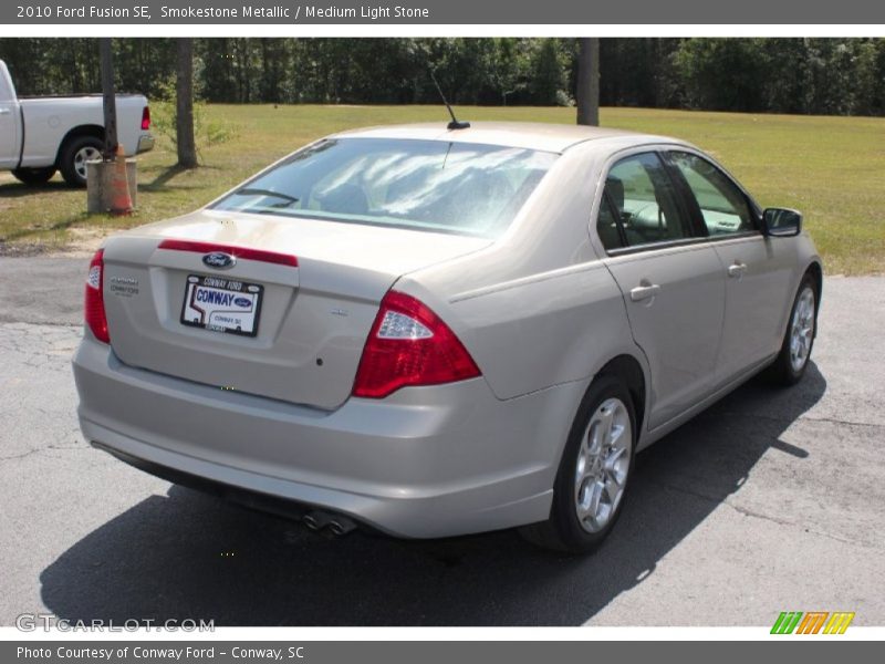 Smokestone Metallic / Medium Light Stone 2010 Ford Fusion SE
