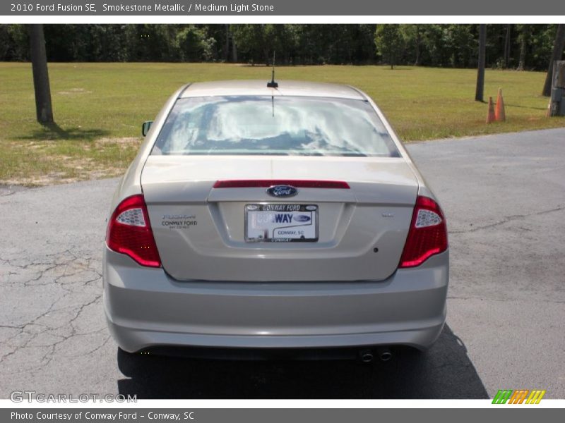 Smokestone Metallic / Medium Light Stone 2010 Ford Fusion SE