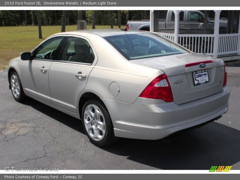 Smokestone Metallic / Medium Light Stone 2010 Ford Fusion SE