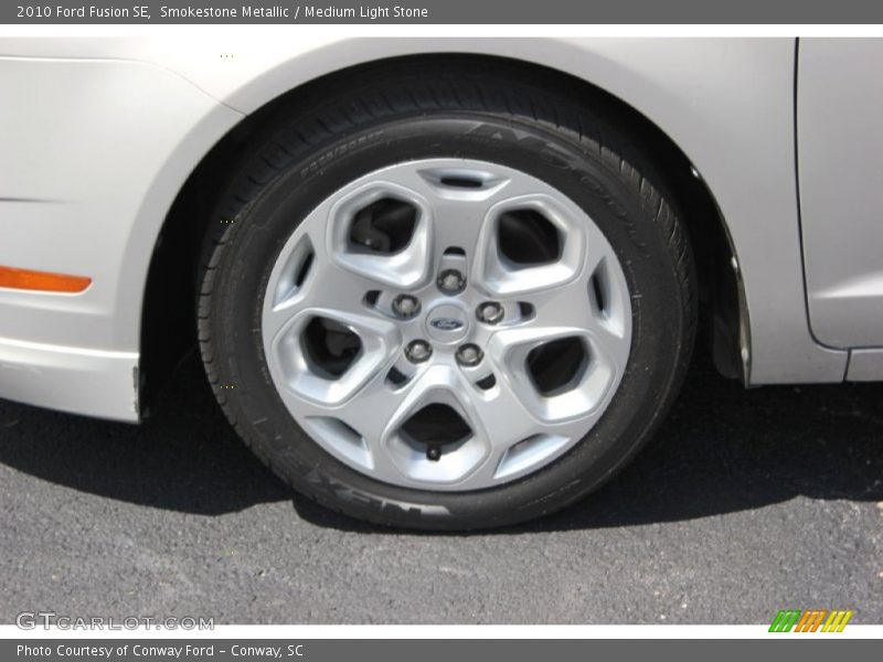 Smokestone Metallic / Medium Light Stone 2010 Ford Fusion SE