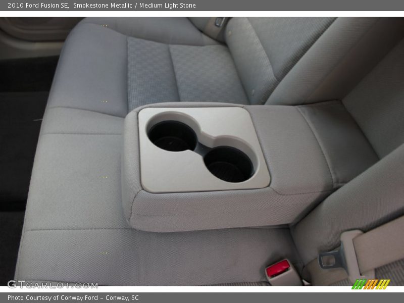 Smokestone Metallic / Medium Light Stone 2010 Ford Fusion SE